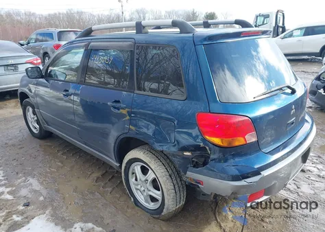 2004 Mitsubishi Outlander Ls z USA, uszkodzony, nr VIN JA4LZ31F54U064079